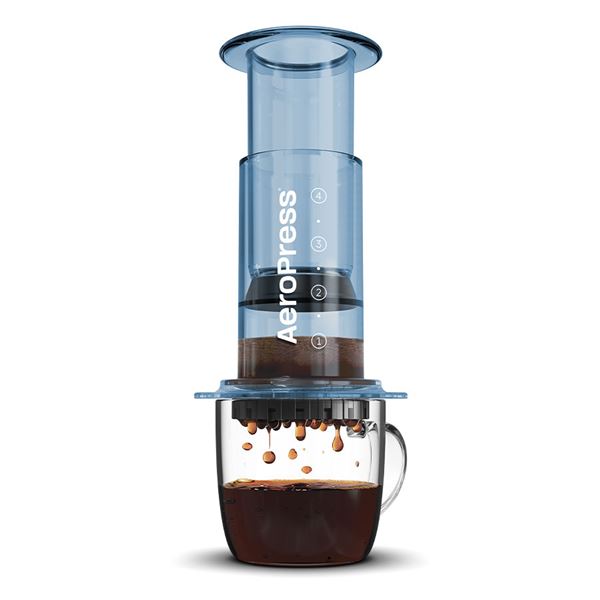 AeroPress Clear modrý